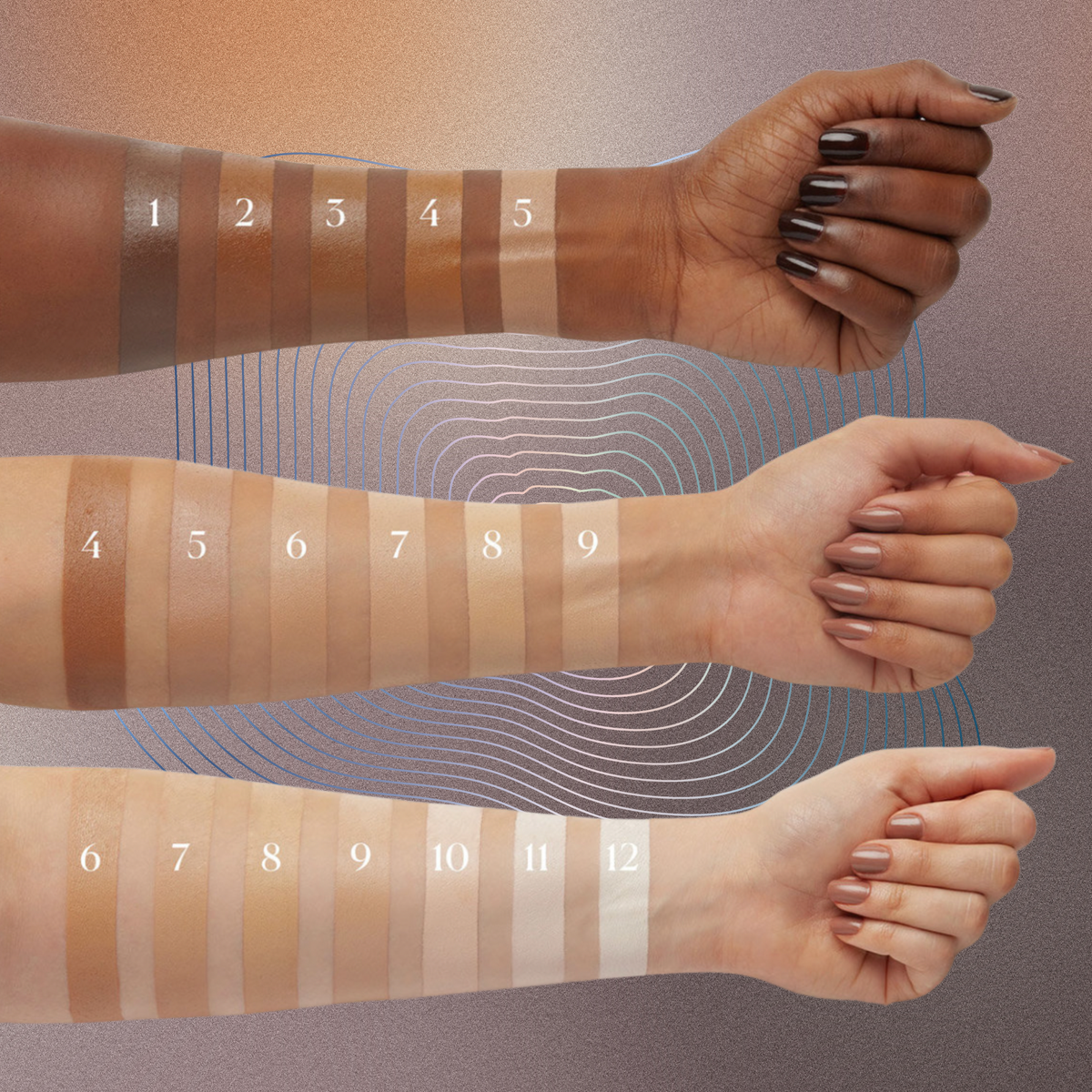 Inclusivity in shade ranges